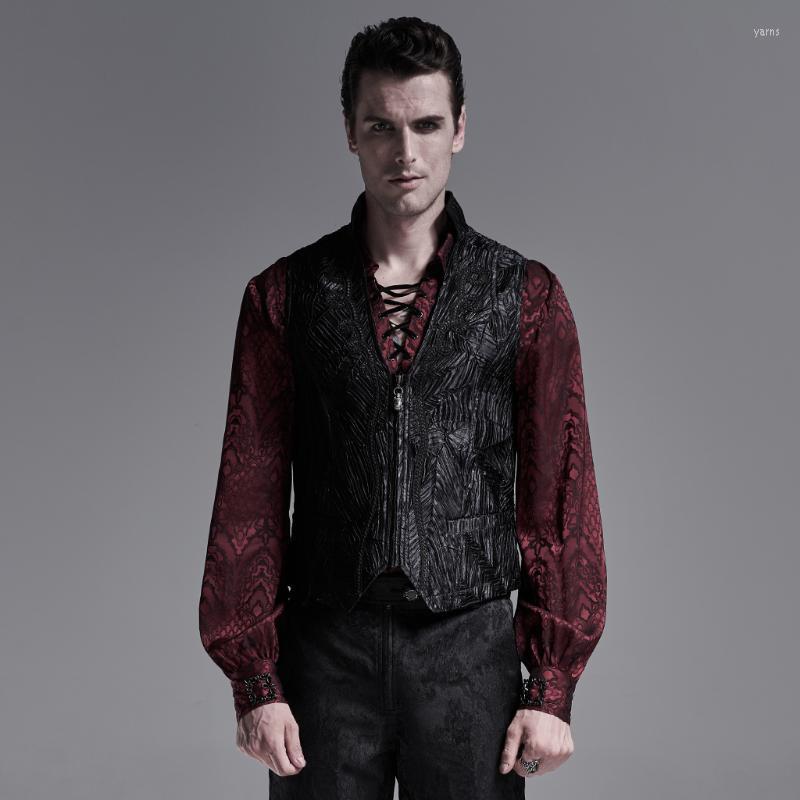 Men' Gothic Gorgeous Jacquard Short Vest Retro Noble Temperament Formal Party Gown Vests, Black
Men' Gothic Gorgeous Jacquard Short Vest Retro Noble Temperament Formal Party Gown Vests, Black