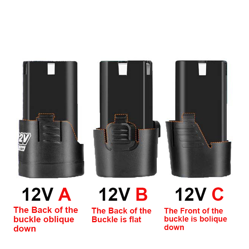 Universal 12V Rechargeable Li-ion Lithium Battery For Power Tools Electric drill Electric Screwdriver Battery
Universal 12V Rechargeable Li-ion Lithium Battery For Power Tools Electric drill Electric Screwdriver Battery
