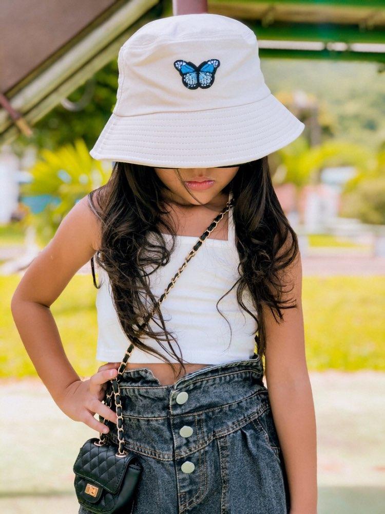 Berets Man Woman Butterfly Bucket Hat Candy Color Cotton Fisherman Folded Spring Summer Panama Cool Fashion Cycling Hunting HatBerets, Butterfly black
Berets Man Woman Butterfly Bucket Hat Candy Color Cotton Fisherman Folded Spring Summer Panama Cool Fashion Cycling Hunting HatBerets, Butterfly black