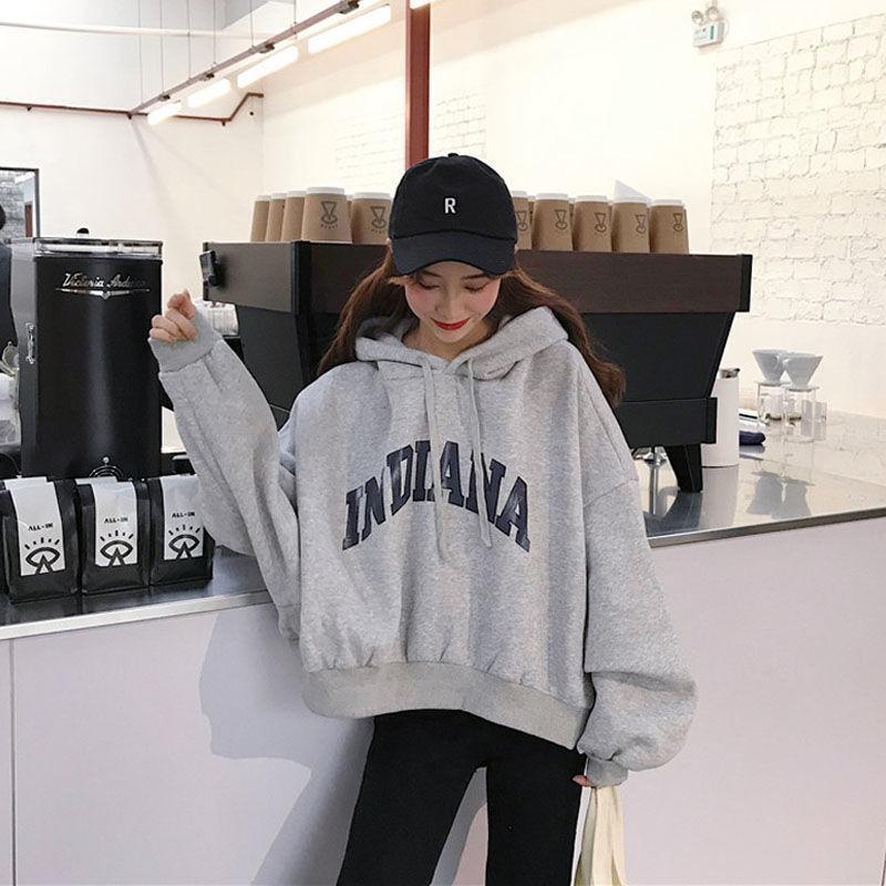 Harajuku Hoodies Women Letter Print For Teen Girls Korean Oversized Long Sleeve Sweatshirt Casual Trendy Women' & Sweatshirts
Harajuku Hoodies Women Letter Print For Teen Girls Korean Oversized Long Sleeve Sweatshirt Casual Trendy Women' & Sweatshirts