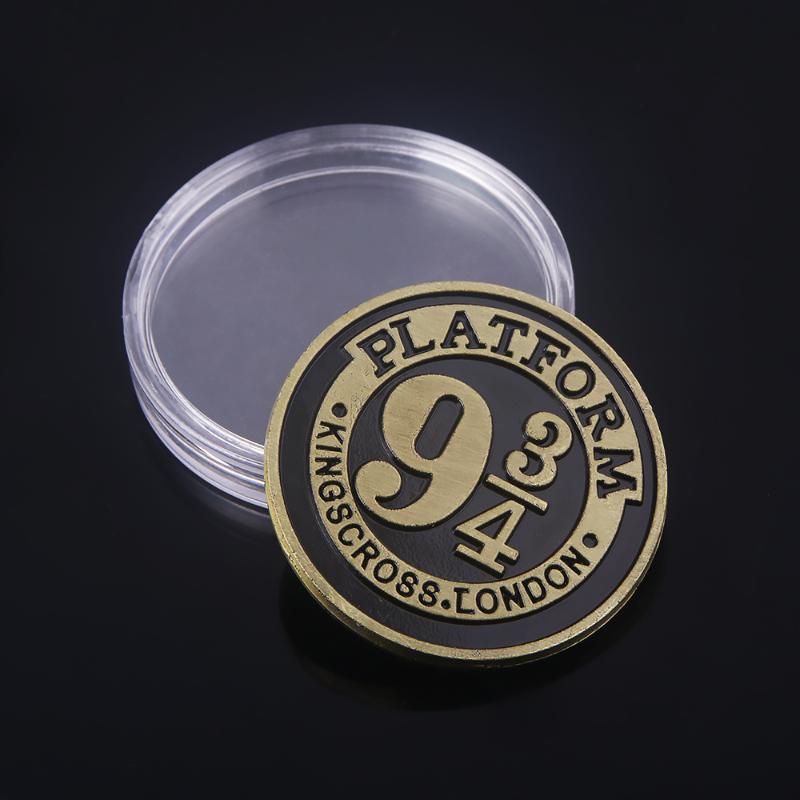 Keychains Movie HP Platform Nine And Three Quarters Coin Keychain Vintage Metal Prop Accessories Collection Gift
Keychains Movie HP Platform Nine And Three Quarters Coin Keychain Vintage Metal Prop Accessories Collection Gift