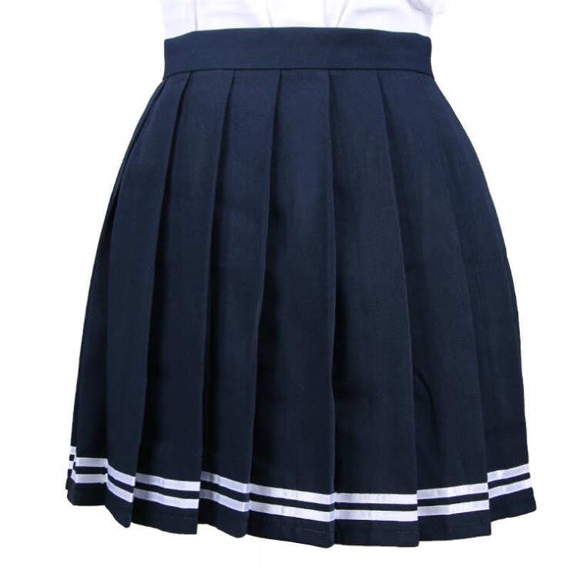 Japanese Pleated Cos Macarons High Waist Skirt Womens Skirts Ladies Kawaii Female Korean Harajuku Clothing For Women 220701