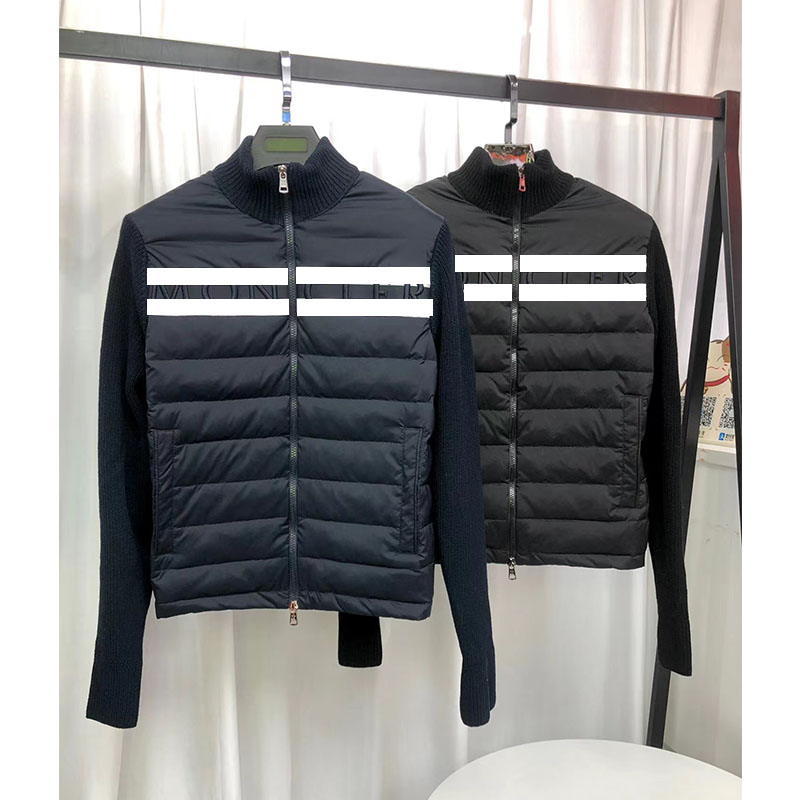 Men's sweater patchwork down jacket 2022 Fashion Casual Warm 90 White goose down Winter Jaqueta Cultivate one's morality Outerwear, Blue
Men's sweater patchwork down jacket 2022 Fashion Casual Warm 90 White goose down Winter Jaqueta Cultivate one's morality Outerwear, Blue