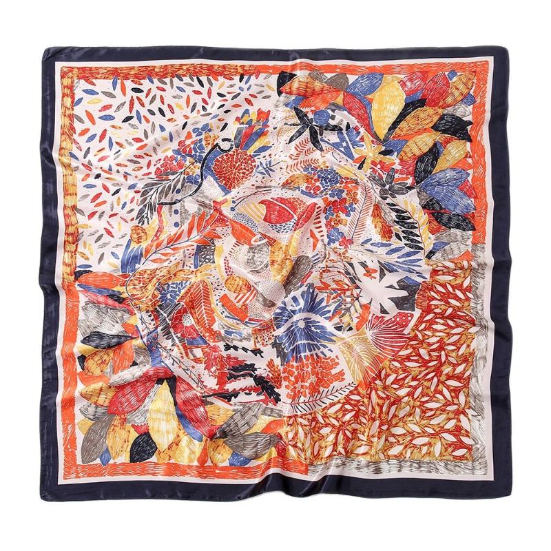 Scarves 2022 Spain Fashion 90*90cm Square Women Abstract Painting Floral Silk Shawl Scarf Office Lady Hair Headband Foulards Headcloth
Scarves 2022 Spain Fashion 90*90cm Square Women Abstract Painting Floral Silk Shawl Scarf Office Lady Hair Headband Foulards Headcloth
