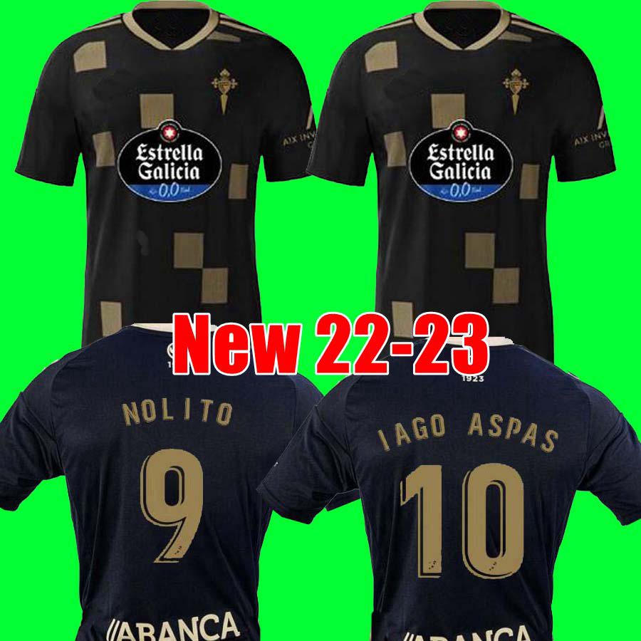 22 23 Celta de Vigo centenary soccer jerseys IAGO ASPAS 2022 2023 away camiseta NOLITO F.BELTRAN HUGO MALLO SOLARI S. MINA Brais Mendez home men football shirt, Away adult
22 23 Celta de Vigo centenary soccer jerseys IAGO ASPAS 2022 2023 away camiseta NOLITO F.BELTRAN HUGO MALLO SOLARI S. MINA Brais Mendez home men football shirt, Away adult