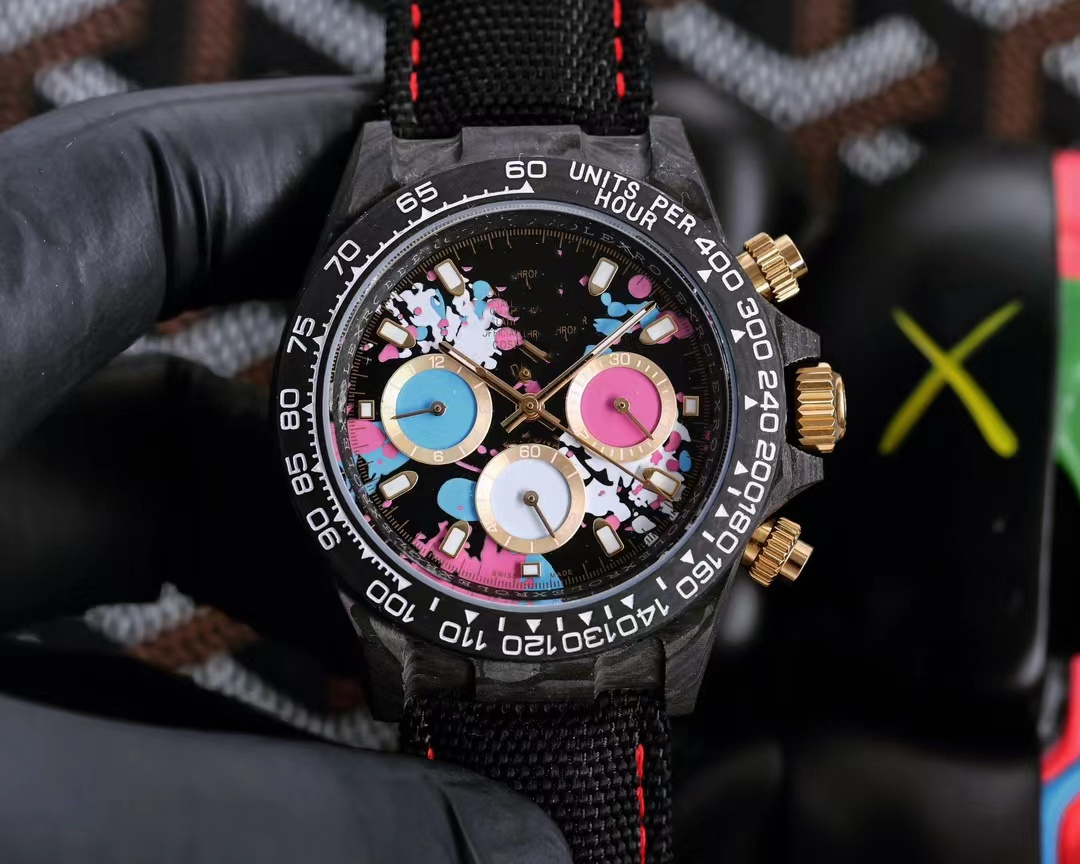 TOP Luxury Men's Watch Automatic Mechanical movement 40*11.3mm DIW Fiber pattern Universe Series Waterproof100m night light v4
TOP Luxury Men's Watch Automatic Mechanical movement 40*11.3mm DIW Fiber pattern Universe Series Waterproof100m night light v4