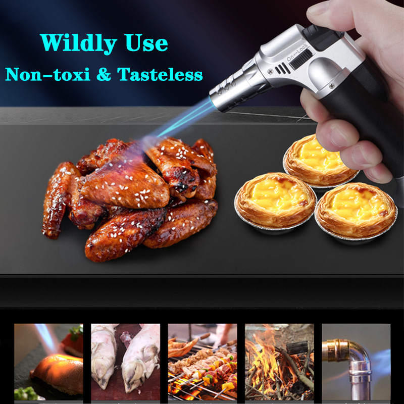 New Arrival Butane Lighter Refillable Adjustable Flame Lighters Chef Cooking Torch Outdoor BBQ Ignition Picnic Tool Dropshipping W260202