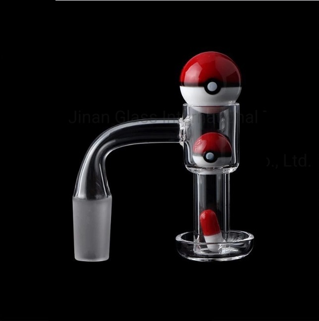 Full Weld Smoking Terp Slurper Quartz Banger with Glass Marble Screw Ball Set 10mm 14mm 18mm Male Female Seamless Welded Beveled Edge Nails For Bongs Rigs
Full Weld Smoking Terp Slurper Quartz Banger with Glass Marble Screw Ball Set 10mm 14mm 18mm Male Female Seamless Welded Beveled Edge Nails For Bongs Rigs