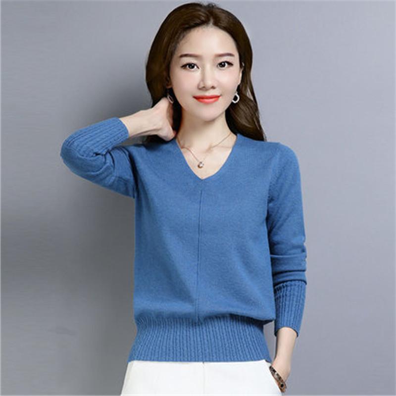 Women' Sweaters Autumn Winter Cashmere Sweater Woman V-Neck Pullover Fashion Design Casual Knitted Tops Female NS5214Women, Black
Women' Sweaters Autumn Winter Cashmere Sweater Woman V-Neck Pullover Fashion Design Casual Knitted Tops Female NS5214Women, Black