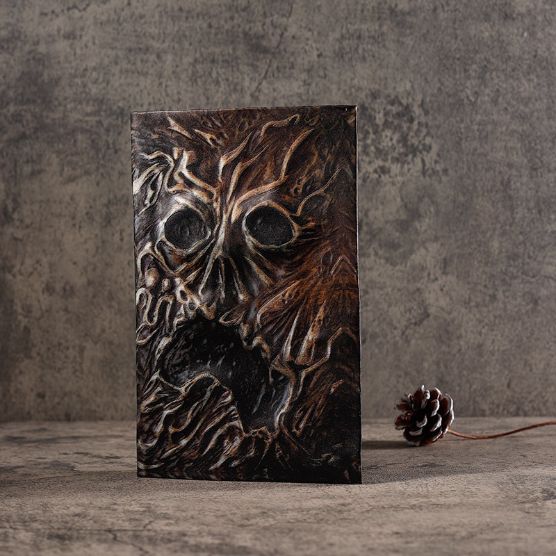 Necronomicon Dark Magic Book Demon Evil Dead Summon Altar Ceremony Prop Manga s Nook Living Room Desktop Decoration 220804