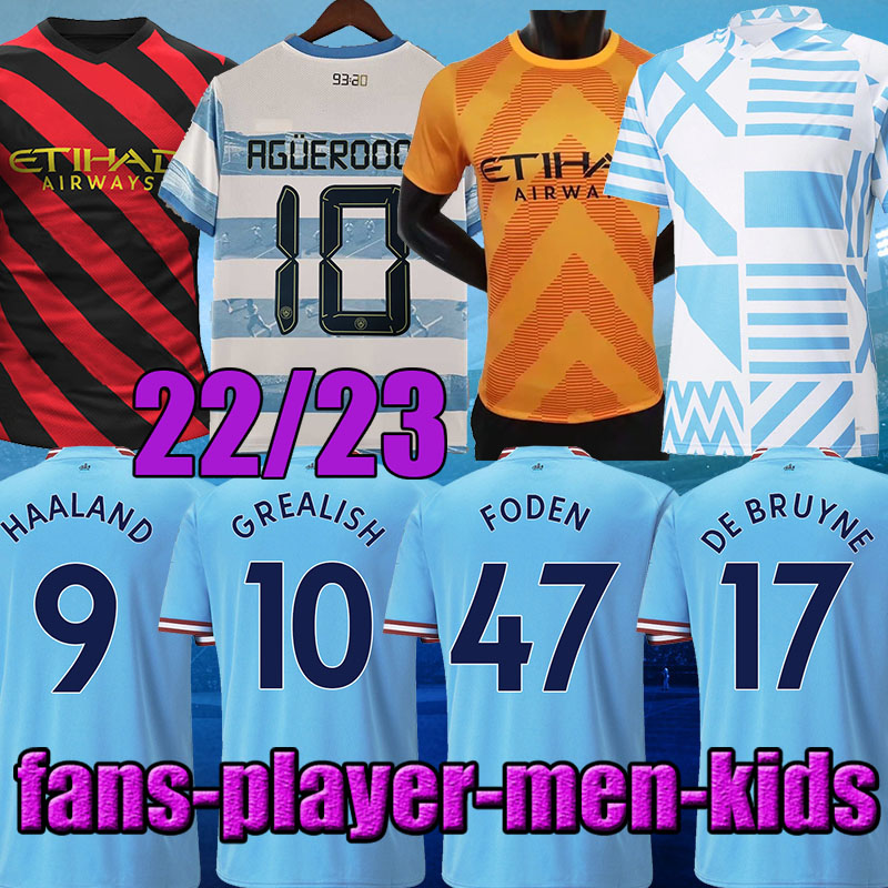 Manchester 21 22 23 limited edition HAALAND CITY soccer jersey GREALISH STERLING FERRAN DE BRUYNE FODEN 2022 2023 football shirts men kids kit Agueroooo 93 20, 22 23 home
Manchester 21 22 23 limited edition HAALAND CITY soccer jersey GREALISH STERLING FERRAN DE BRUYNE FODEN 2022 2023 football shirts men kids kit Agueroooo 93 20, 22 23 home