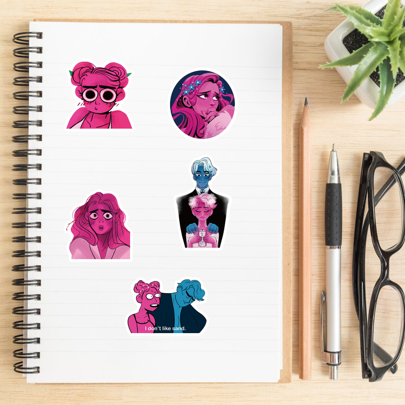 60Pcs Romance Anime Lore Olympus Stickers Decals Kids Toy for Laptop Luggage Guitar Skateboard Car Fantasy Cartoon Sticker