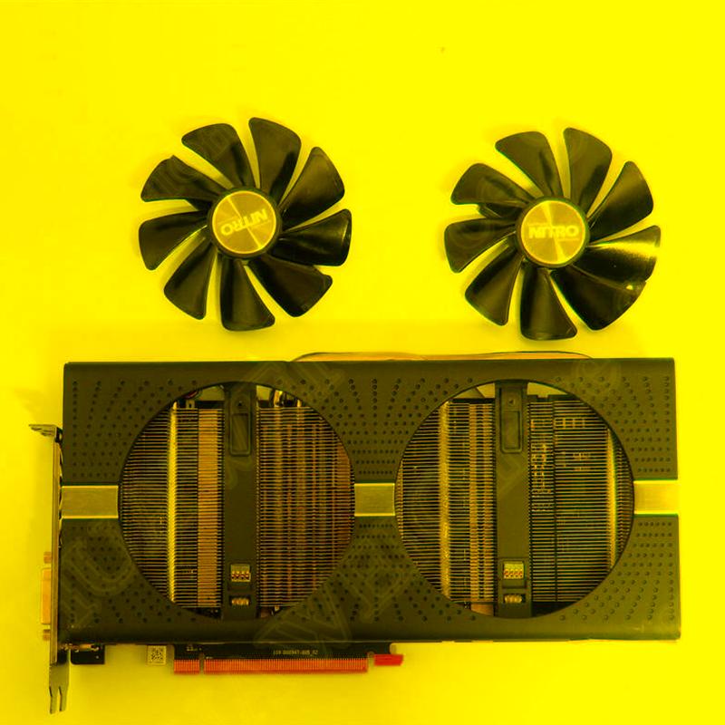 Graphics Cards AMD Radeon Video Card Cooling Fan NITRO /PULSE RX470 RX570 RX480 RX580 RX590 4G/8G Cooler FansGraphics
Graphics Cards AMD Radeon Video Card Cooling Fan NITRO /PULSE RX470 RX570 RX480 RX580 RX590 4G/8G Cooler FansGraphics