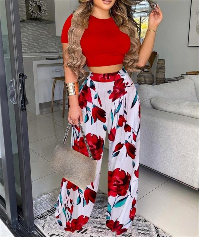 Women's Two Piece Pants Printed Vest + High Waist Wide Leg Suit Women 2022 Summer Fashion Casual Two-piece
Women's Two Piece Pants Printed Vest + High Waist Wide Leg Suit Women 2022 Summer Fashion Casual Two-piece