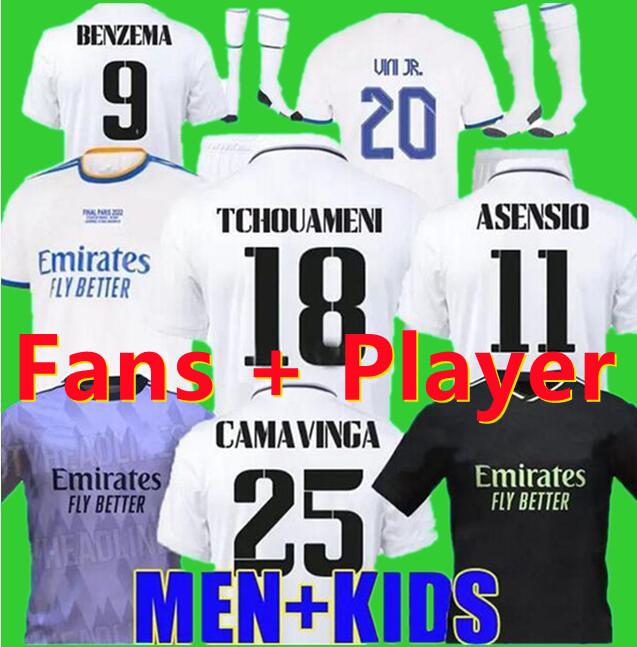 22 23 Player Version Soccer Jerseys BENZEMA reAL mADRIds 2021 finals champions 14 kit RODRGO camiseta 2022 2023 VINI JR CAMAVINGA TCHOUAMENI football shirt kids
22 23 Player Version Soccer Jerseys BENZEMA reAL mADRIds 2021 finals champions 14 kit RODRGO camiseta 2022 2023 VINI JR CAMAVINGA TCHOUAMENI football shirt kids