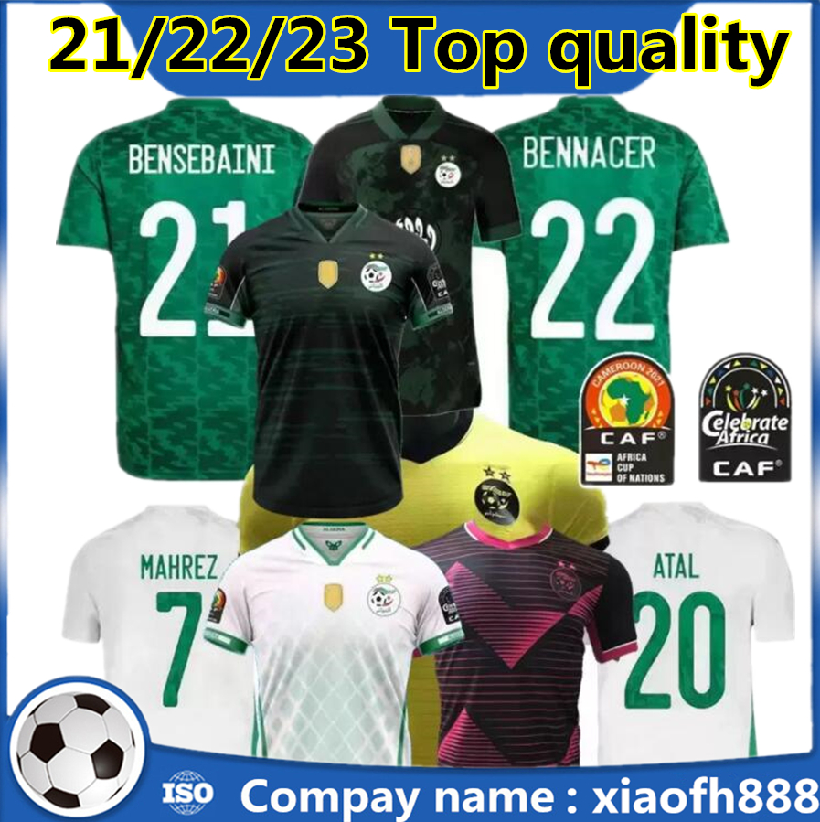 Fans player version 2021 Africa Cup Algeria #7 MAHREZ Soccer Jersey 20/21 Home FEGHOULI BRAHIMI BELAILI BOUNEDJAH Maillots de football Shirt ATAL Uniform
Fans player version 2021 Africa Cup Algeria #7 MAHREZ Soccer Jersey 20/21 Home FEGHOULI BRAHIMI BELAILI BOUNEDJAH Maillots de football Shirt ATAL Uniform