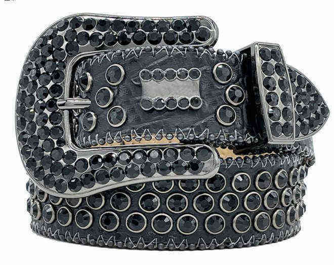 cheng bai Designer Bb belt for men women Rhinestone with full multicolour shiny diamond rhinestones 3, Yellow
cheng bai Designer Bb belt for men women Rhinestone with full multicolour shiny diamond rhinestones 3, Yellow