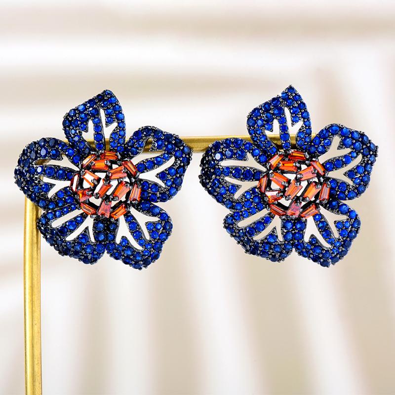 Dangle & Chandelier GODKI Trendy Blue Flowers EarringS For Women Wedding Cubic Zircon Dubai Bridal Costume Jewelry Summer Party
Dangle & Chandelier GODKI Trendy Blue Flowers EarringS For Women Wedding Cubic Zircon Dubai Bridal Costume Jewelry Summer Party