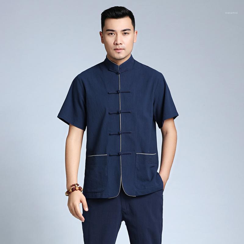 Men Cotton Linen Shirt Chinese Style Tang Suit Top Casual Male Mandarin Collar Clothing Loose Plus Size Clothes L XL 2XL 3XL Men's Shirts, Beige
Men Cotton Linen Shirt Chinese Style Tang Suit Top Casual Male Mandarin Collar Clothing Loose Plus Size Clothes L XL 2XL 3XL Men's Shirts, Beige