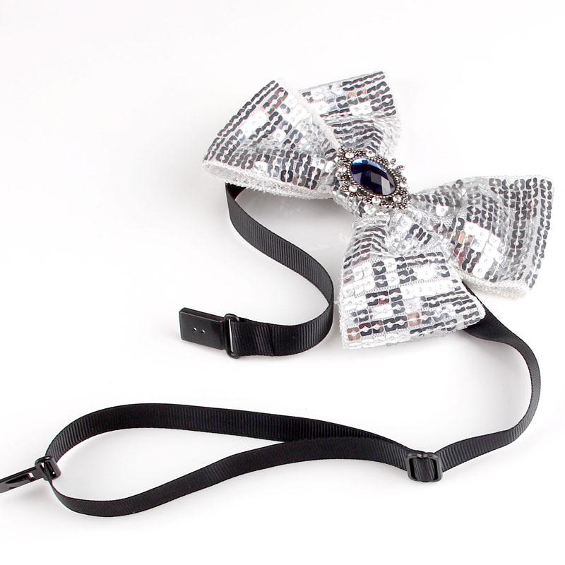 Bow Ties Unisex Shiny Sequins Fabric Handmade Bowknot Blue Crystal Rhinestone Women Men Boys Girls Necktie Brooches Lapel Pins GiftsBow
Bow Ties Unisex Shiny Sequins Fabric Handmade Bowknot Blue Crystal Rhinestone Women Men Boys Girls Necktie Brooches Lapel Pins GiftsBow