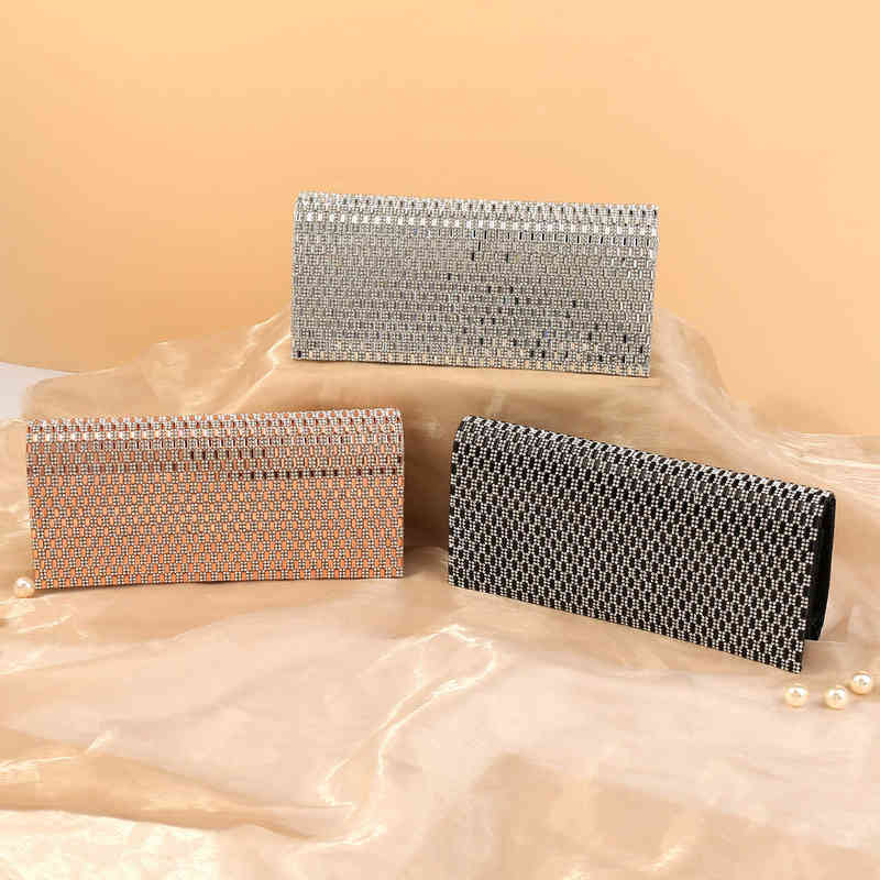 Sparkling Rhinestone Clutch Party Banquet Dinner Bag Temperament all-match solid color one shoulder party bag T220727, Black
Sparkling Rhinestone Clutch Party Banquet Dinner Bag Temperament all-match solid color one shoulder party bag T220727, Black