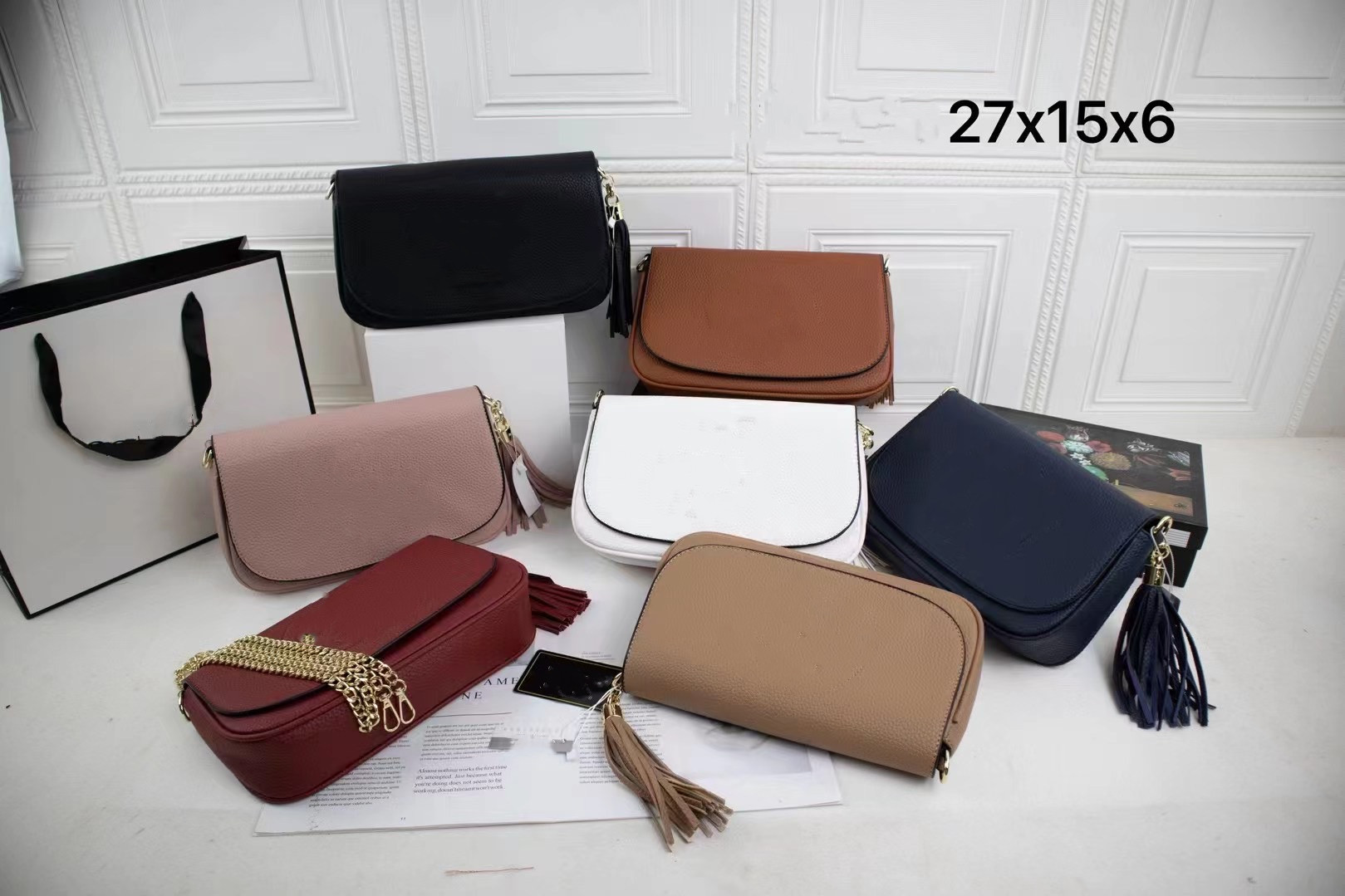WF Double G Chain Shoulder Handbags Bags Wallet Handbag Women Tassel Crossbody Soho Disco Coin Card Small Flap Bag Fringed Messenger Bags Purse Cross body Backpack, You can look more picture
WF Double G Chain Shoulder Handbags Bags Wallet Handbag Women Tassel Crossbody Soho Disco Coin Card Small Flap Bag Fringed Messenger Bags Purse Cross body Backpack, You can look more picture