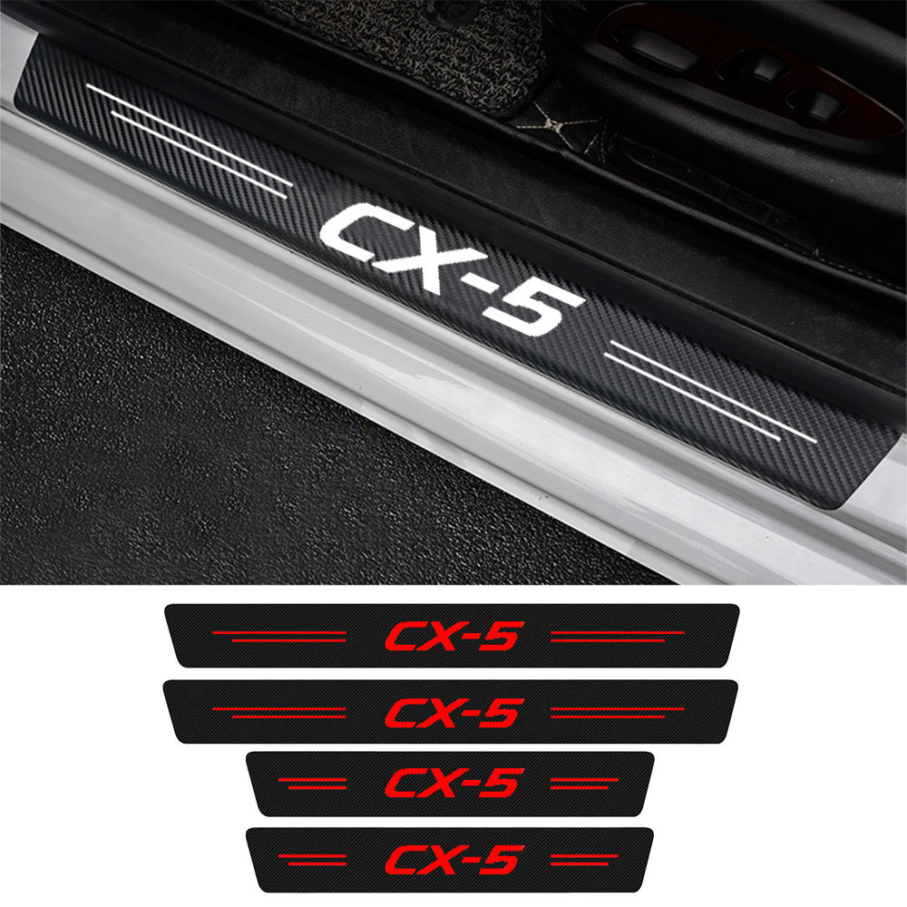 4Pcs Car Scuff Plate Door Threshold Sill Stickers For Mazda CX-5 CX5 KE KF 2021 2020 2019 2018 2017 2016 - 2012 Auto Logo Covers, Black
4Pcs Car Scuff Plate Door Threshold Sill Stickers For Mazda CX-5 CX5 KE KF 2021 2020 2019 2018 2017 2016 - 2012 Auto Logo Covers, Black