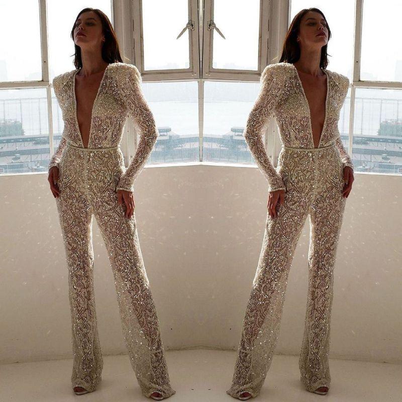 Women' Jumpsuits & Rompers Sparkly Jumpsuit Sexy Elegant Summer Sequin Woman Fashion 2022 Women Exquisite Embroidery Lace Perspective, See chart
Women' Jumpsuits & Rompers Sparkly Jumpsuit Sexy Elegant Summer Sequin Woman Fashion 2022 Women Exquisite Embroidery Lace Perspective, See chart