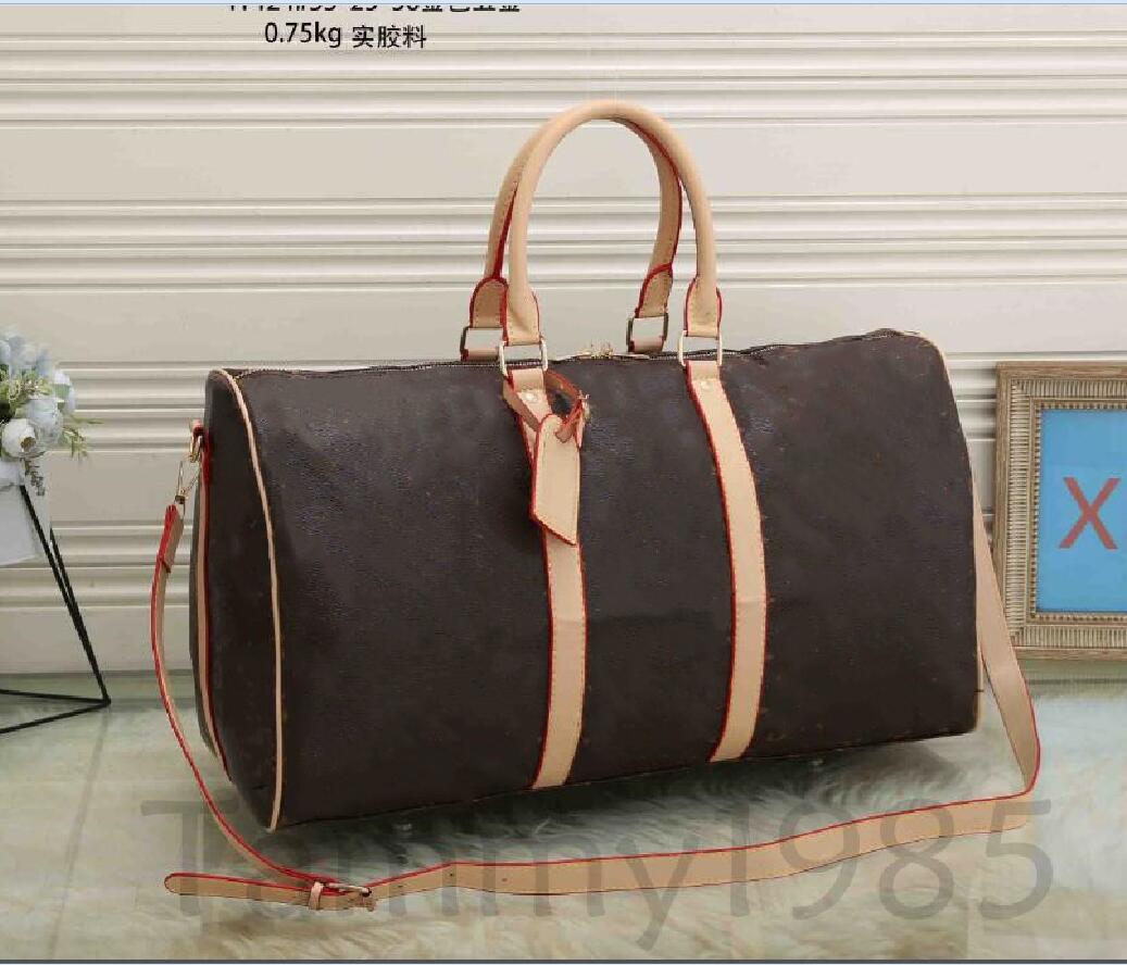3 colors Duffel Bags Sport&Outdoor Packs 55cm women men bags fashion travel bag duffle bag leather luggage handbags large contrast color capacity sport, Brown flower+black
3 colors Duffel Bags Sport&Outdoor Packs 55cm women men bags fashion travel bag duffle bag leather luggage handbags large contrast color capacity sport, Brown flower+black