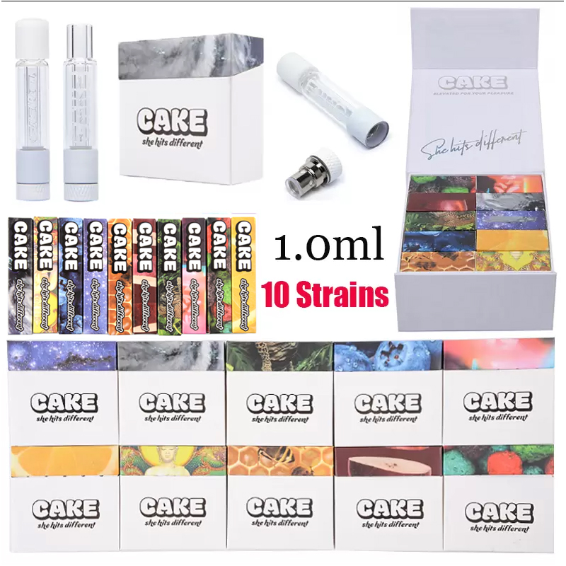 Cake Full Glass Empty Vape Pen Cartridges Packaging Atomizers 1.0ml Carts Glass Thick Oil Wax Vaporizer E Cigarettes
Cake Full Glass Empty Vape Pen Cartridges Packaging Atomizers 1.0ml Carts Glass Thick Oil Wax Vaporizer E Cigarettes