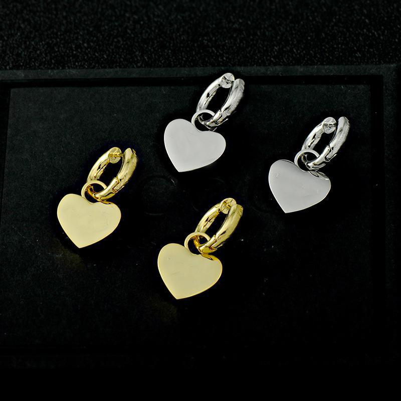 2022 Designer Extravagant Love Dangle Earrings Gold Silver Earrings Fashion Women wedding Jewelry Lady Party Gifts
2022 Designer Extravagant Love Dangle Earrings Gold Silver Earrings Fashion Women wedding Jewelry Lady Party Gifts