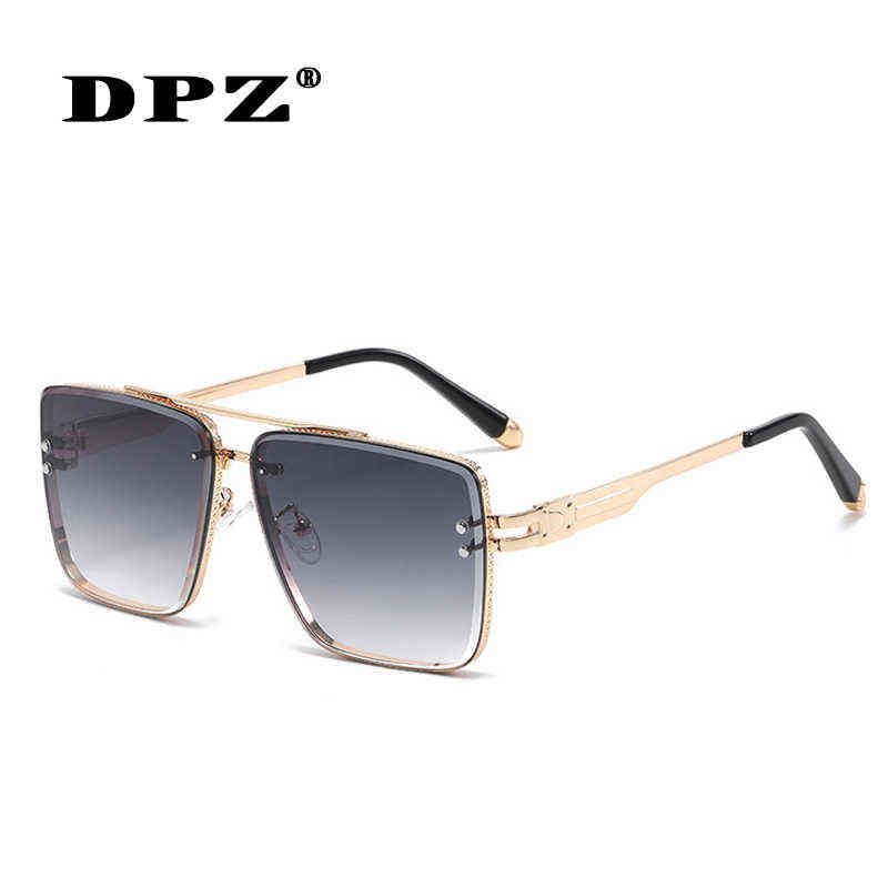 DPZ Fashion Unique Square Metal Style Gradient Sunglasses Luxury Rivet Vintage Classic Brand Design Sun Glasses Shades 2A411 H220511
DPZ Fashion Unique Square Metal Style Gradient Sunglasses Luxury Rivet Vintage Classic Brand Design Sun Glasses Shades 2A411 H220511