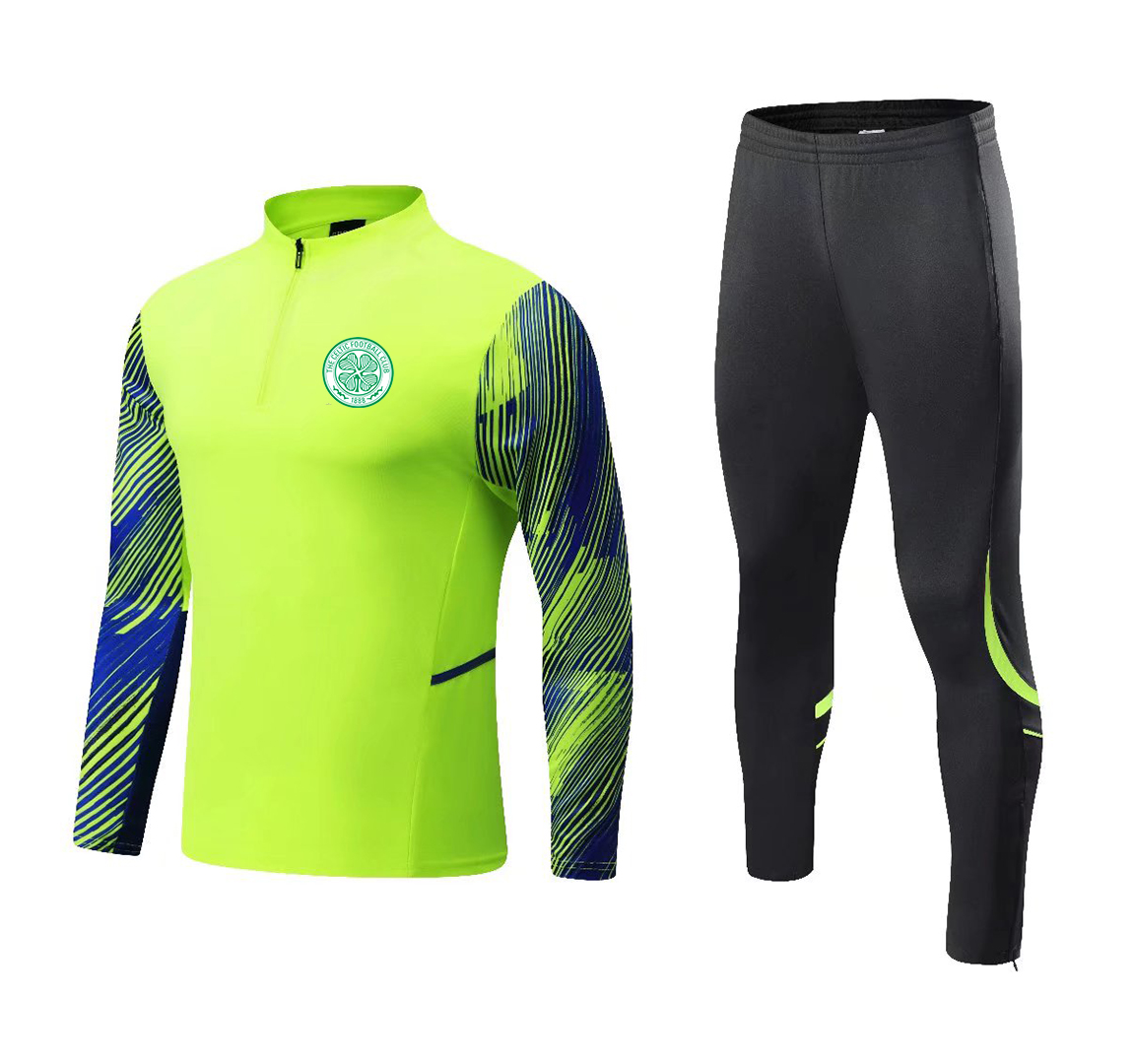 2022 Celtic F.C Men's Tracksuits kids kit adult children's football training suit half zipper sportswear set Soccer Jerseys, No 4
2022 Celtic F.C Men's Tracksuits kids kit adult children's football training suit half zipper sportswear set Soccer Jerseys, No 4