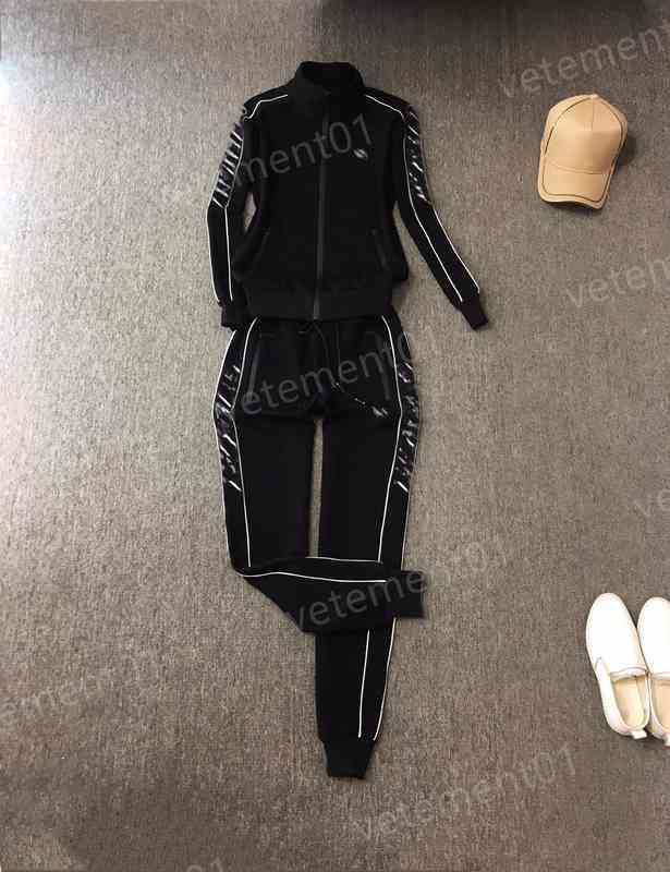 Womens Two Piece Pants Street Fashion Brand Logo Print Zip Cardigan Jacket With Designer Casual Pants 2 Piece Sets Luxury Designer Tracksuits
Womens Two Piece Pants Street Fashion Brand Logo Print Zip Cardigan Jacket With Designer Casual Pants 2 Piece Sets Luxury Designer Tracksuits