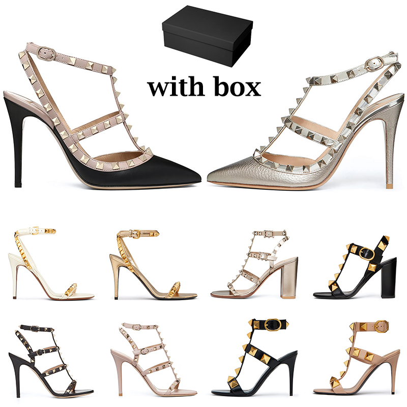 women luxury Stud pump designer high heels Dress Shoes Patent leather metallic gold white silver rose cannelle womens sexy sandals party wedding
women luxury Stud pump designer high heels Dress Shoes Patent leather metallic gold white silver rose cannelle womens sexy sandals party wedding