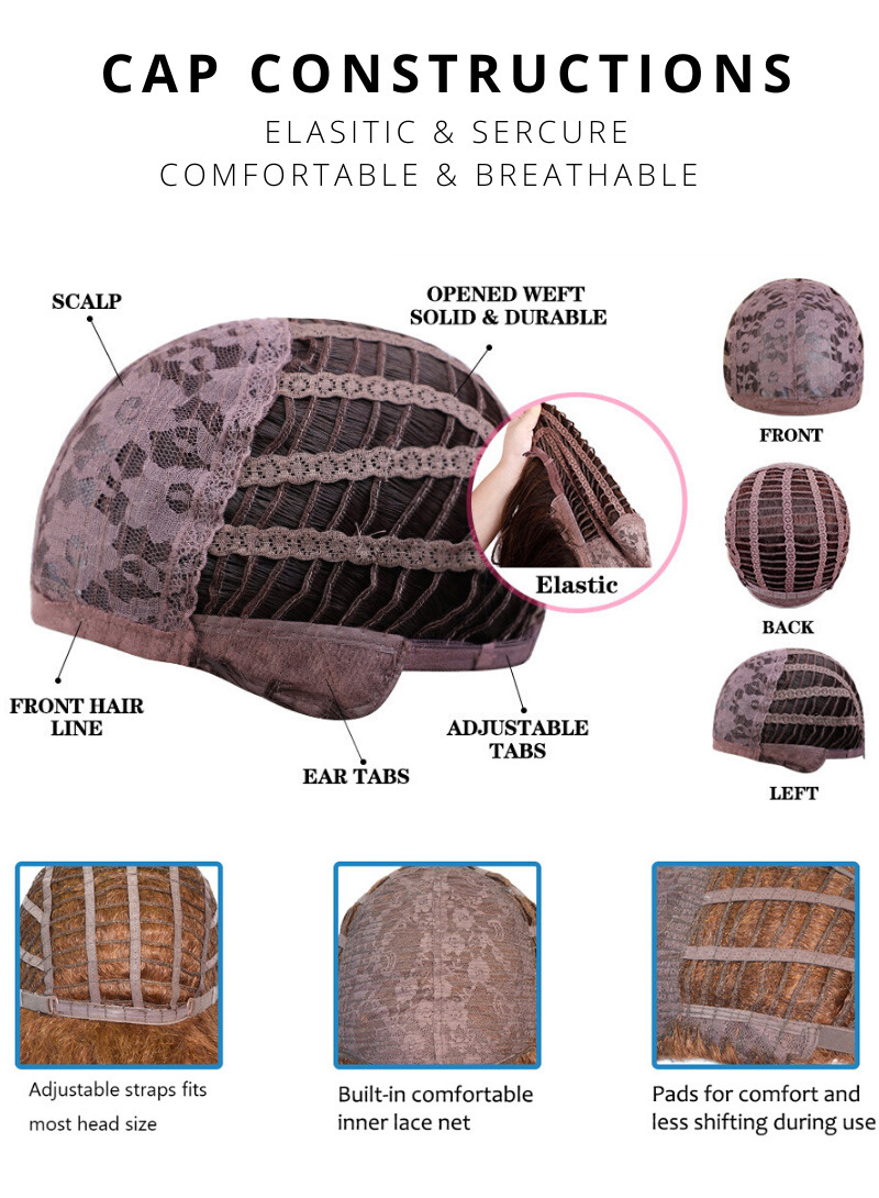 Beautiful Long Straigh with Bangs Wig Hight Temperature Women's Daily Life Cosplay wigs(Pink blue and black )