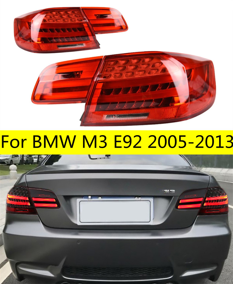 Taillights For M3 E92 2005-2013 Tail Lights Rear Lamp LED DRL Running Signal Brake Reversing Parking Lighthouse Facelift