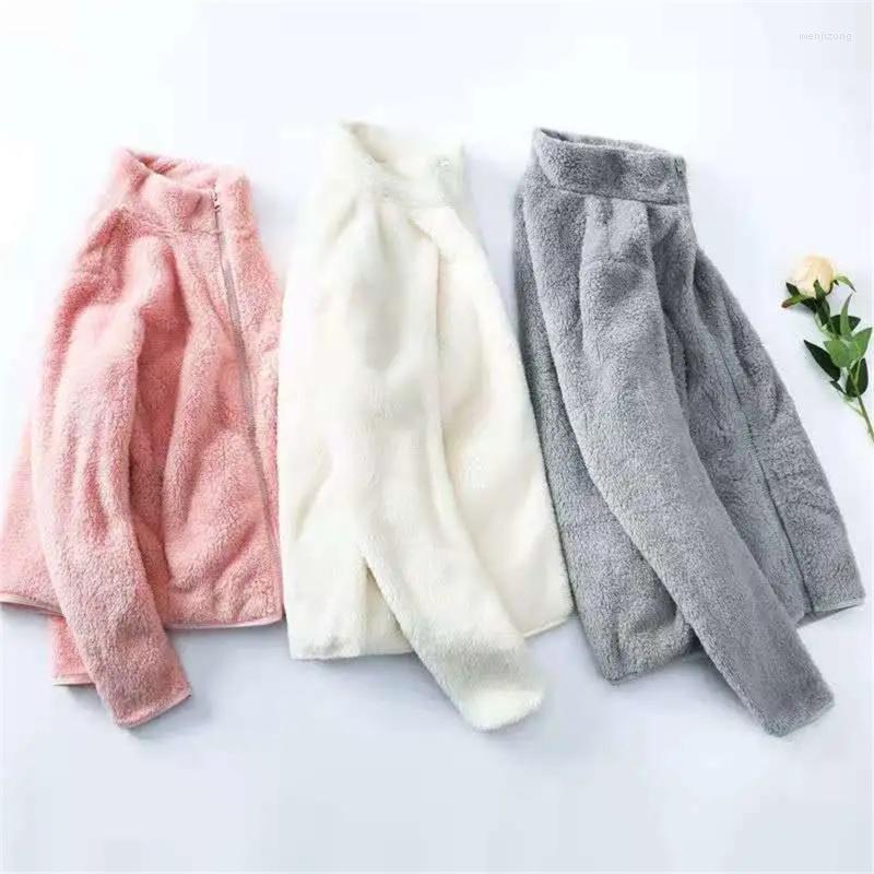 Women' Fur & Faux Women Autumn Zipper Sweatshirts Female Winter Warm Thick Coral Fleece Jacket Fashion Ladies Casual Loose Flannel Coat Out, Blue
Women' Fur & Faux Women Autumn Zipper Sweatshirts Female Winter Warm Thick Coral Fleece Jacket Fashion Ladies Casual Loose Flannel Coat Out, Blue
