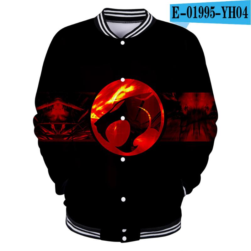 Men's Jackets Men/women Casual Slim Baseball Jacket Classic Anime ThunderCats Uniform Fashion Harajuku Brand DesignerMen's, As shown
Men's Jackets Men/women Casual Slim Baseball Jacket Classic Anime ThunderCats Uniform Fashion Harajuku Brand DesignerMen's, As shown