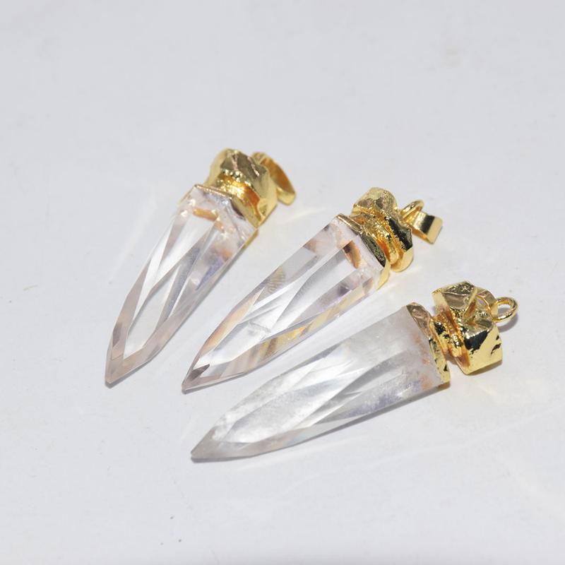 Pendant Necklaces Fashion Jewelry Long Natural Clear Crystal Quartz Gold Healing Women 2022 Rock Point Face Charms Necklace FemmePendant
Pendant Necklaces Fashion Jewelry Long Natural Clear Crystal Quartz Gold Healing Women 2022 Rock Point Face Charms Necklace FemmePendant