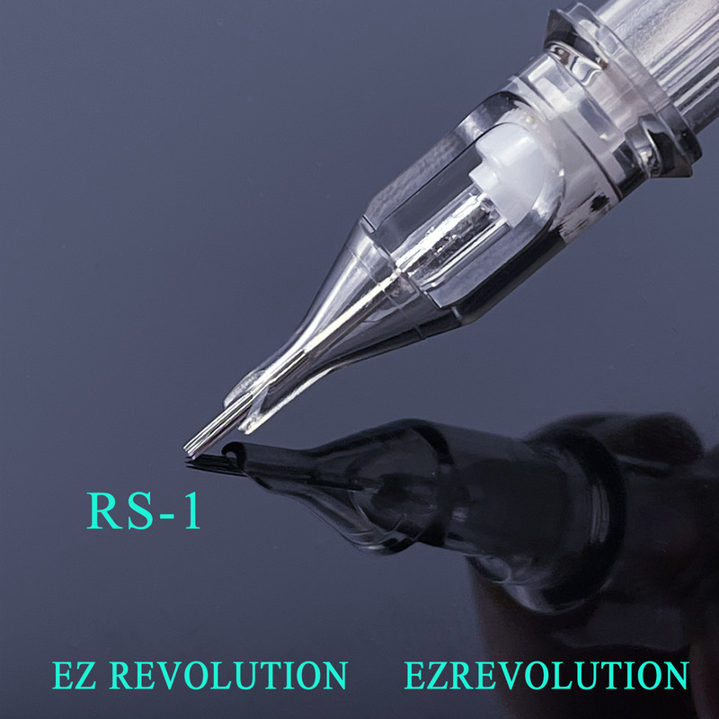EZ Revolution Cartridge Tattoo Needles Round Shader #12 0.35mm for Rotary Machines Pen Grips 20pcs /lot 220316
