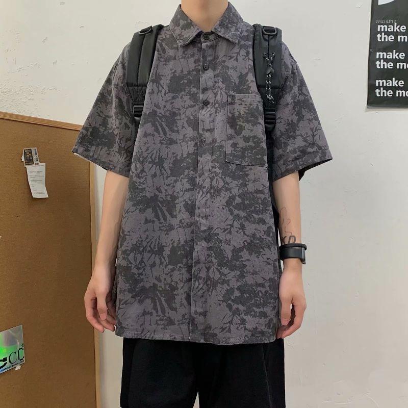 Printed Shirt Men Streetwear Casual Loose Short Sleeve Hawaiian Beach Shirts Tops Thin Summer Coat Tide Brand Male Clothes Men's, Picture color
Printed Shirt Men Streetwear Casual Loose Short Sleeve Hawaiian Beach Shirts Tops Thin Summer Coat Tide Brand Male Clothes Men's, Picture color