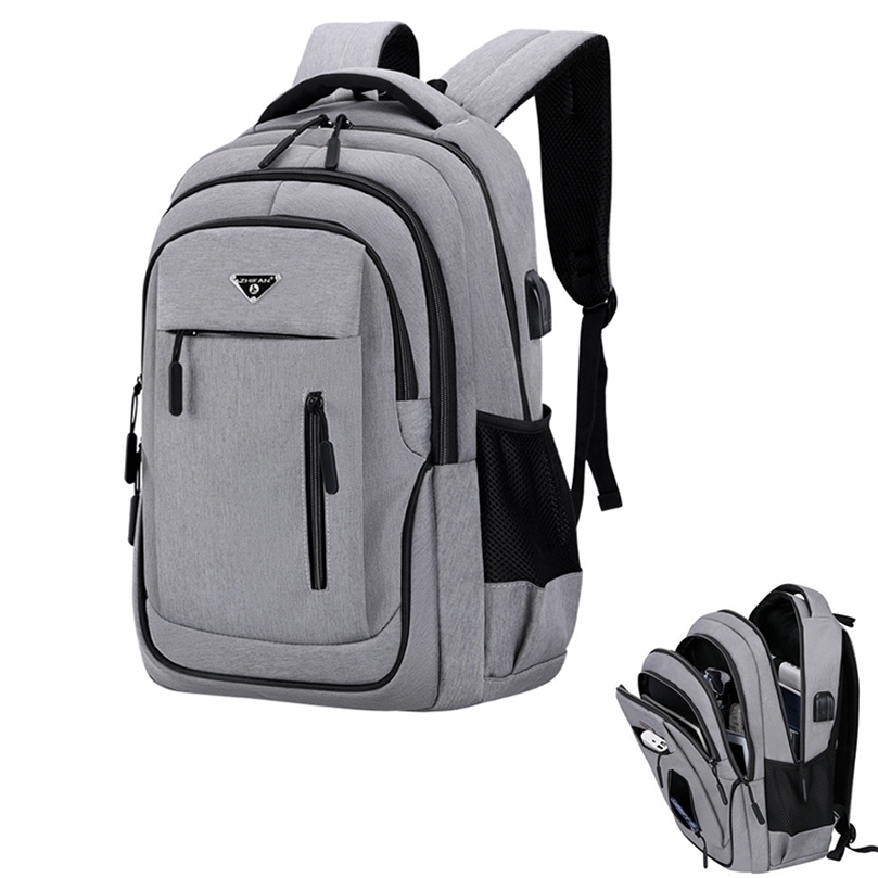 Big Capacity Men Backpack Laptop 156 Oxford Gray Solid High School Bags Teen College Student Back Pack Multifunctional Bagpack 220716, Gray small
Big Capacity Men Backpack Laptop 156 Oxford Gray Solid High School Bags Teen College Student Back Pack Multifunctional Bagpack 220716, Gray small