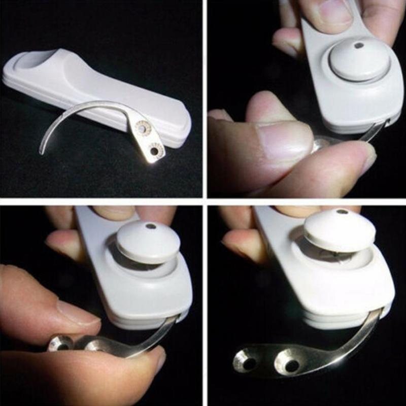 Hand Tools 2Pcs Useful Hook Key Reusable Hard Tag Remover Replacement Easy To Use Security Alarm For Shoes/Clothes/Wallethand Handhand