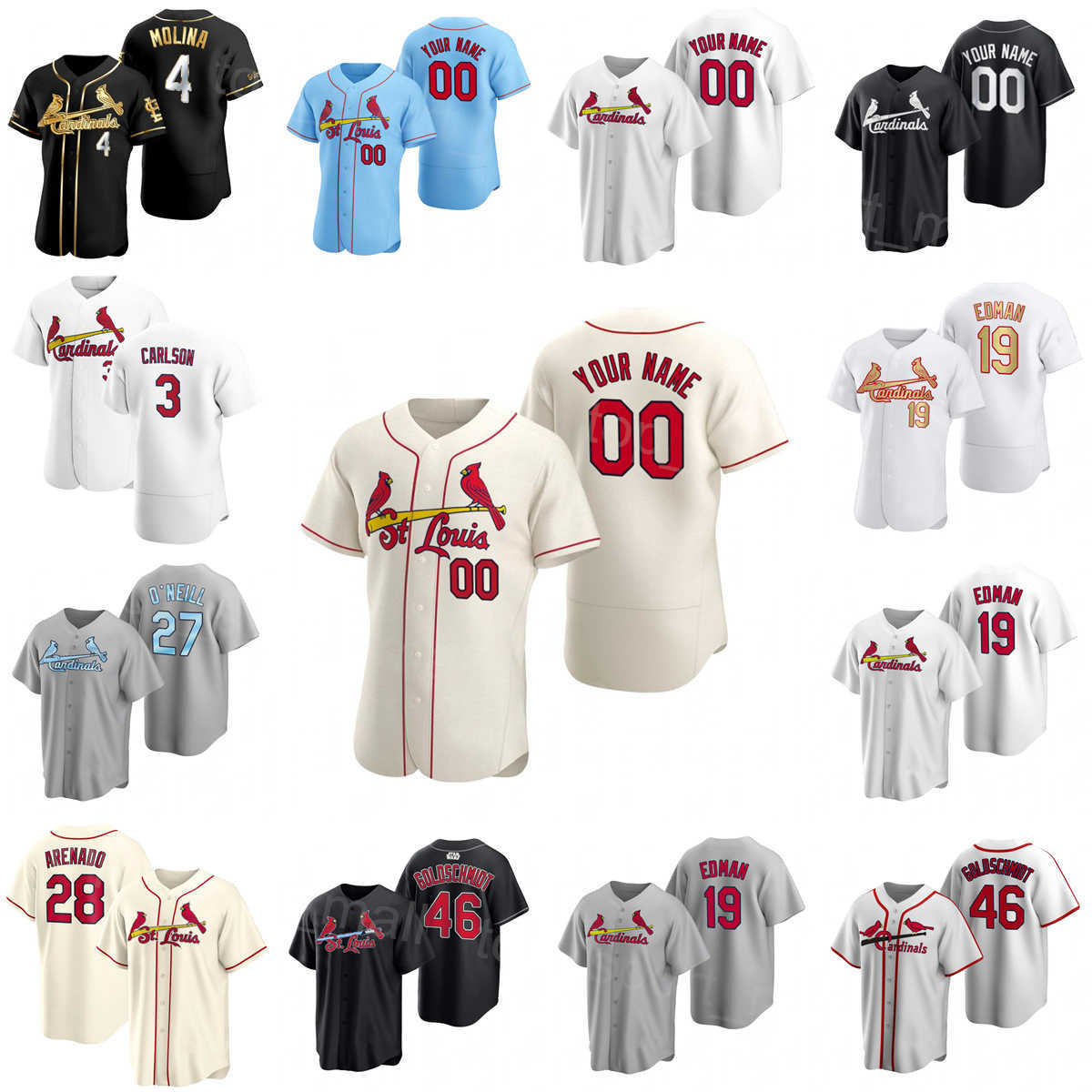 Space City Connect Baseball 46 Paul Goldschmidt Jersey 19 Edman 4 Yadier Molina 28 Nolan Arenado 3 Dylan Carlson 27 Tyler ONeill Pullover Sewn On Custom Name Number, Flexbase
Space City Connect Baseball 46 Paul Goldschmidt Jersey 19 Edman 4 Yadier Molina 28 Nolan Arenado 3 Dylan Carlson 27 Tyler ONeill Pullover Sewn On Custom Name Number, Flexbase