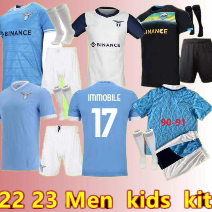22 23 Lazio soccer jerseys ROMAGNOLI 2022 2023 Lazio anniversary football shirt PEDRO LUIS ALBERTO IMMOBILE SERGEJ Men Kids kits maillot maglia da calcio home away
22 23 Lazio soccer jerseys ROMAGNOLI 2022 2023 Lazio anniversary football shirt PEDRO LUIS ALBERTO IMMOBILE SERGEJ Men Kids kits maillot maglia da calcio home away