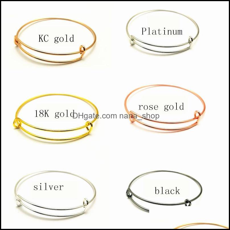Bangle Bracelets Jewelry Expandable Wire Blank Bracelet For Handmade Diy Adjustable Making Accessories Drop Delivery 2021 4G7Lz
Bangle Bracelets Jewelry Expandable Wire Blank Bracelet For Handmade Diy Adjustable Making Accessories Drop Delivery 2021 4G7Lz
