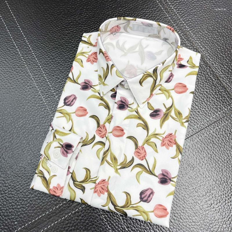 Men's Dress Shirts Brand Shirt Men Casual Slim Business Male Long Sleeve Cotton Printed Chemise Homme Plus Size CamisasMen's Vere22, White
Men's Dress Shirts Brand Shirt Men Casual Slim Business Male Long Sleeve Cotton Printed Chemise Homme Plus Size CamisasMen's Vere22, White