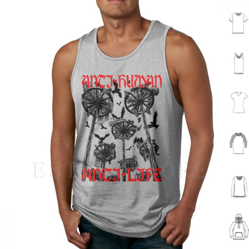 Men' Tank Tops Anti-Human Anti-Life Vest Berserk Antihuman Antilife Black Metal Anti, White;black
Men' Tank Tops Anti-Human Anti-Life Vest Berserk Antihuman Antilife Black Metal Anti, White;black
