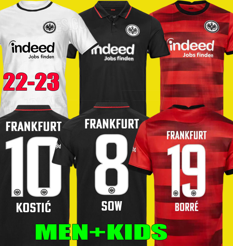 Eintracht Frankfurt soccer jersey 21 22 23 SOW Borré KOSTIC HAUGE Younes 2021 2022 2023 football uniform men kids kit HASEBE KAMADA HINTEREGGER Lammers maillot shirts, Fans 21/22 3rd shirt
Eintracht Frankfurt soccer jersey 21 22 23 SOW Borré KOSTIC HAUGE Younes 2021 2022 2023 football uniform men kids kit HASEBE KAMADA HINTEREGGER Lammers maillot shirts, Fans 21/22 3rd shirt